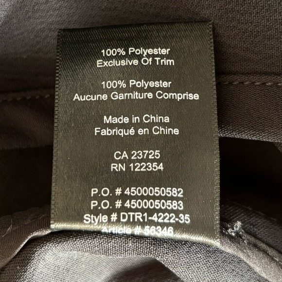 Aritzia Babaton Sz S Cormac Trench Coat In Black new without tag - Picture 8 of 10